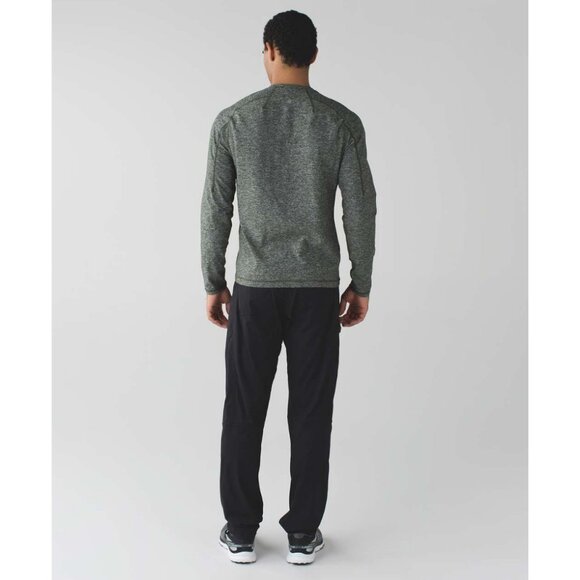 Lululemon Mens Surge Long Sleeve Henley Button Up Casual Athletic T-Shirt Jersey - Picture 5 of 11